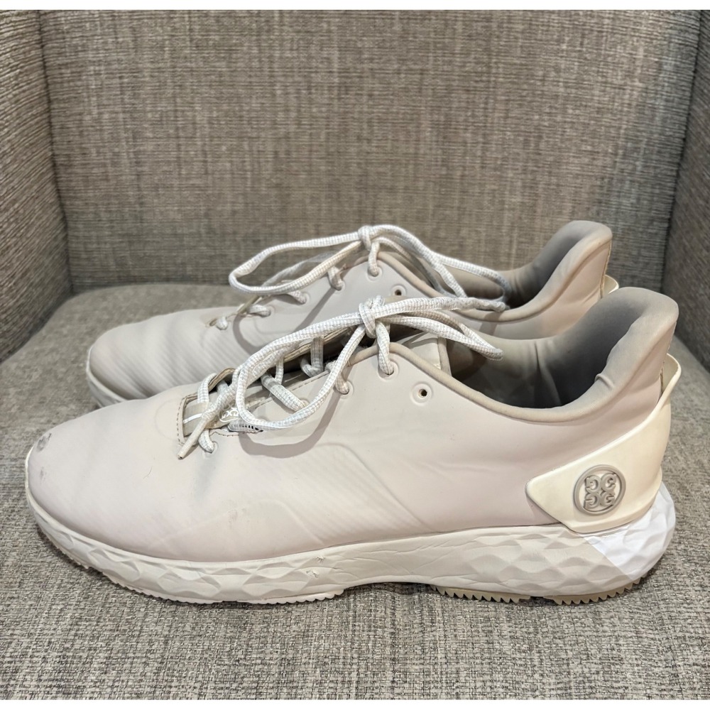 G/FORE MG4+ Mens Golf Shoes Stone Spikeless G4MC0EF25 Size 11 Cream